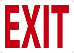 14 x 10 in. Exit Sign