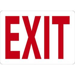 14 x 10 in. Exit Sign
