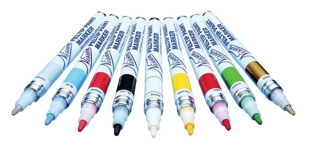 John P. Nissen Jr., Company Yellow Feltip Paint Marker 
