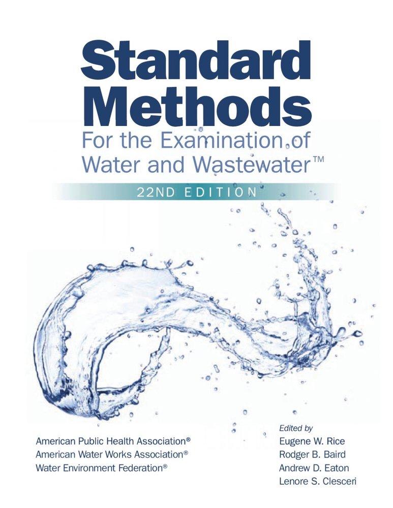 AWWA Standard Method Book 