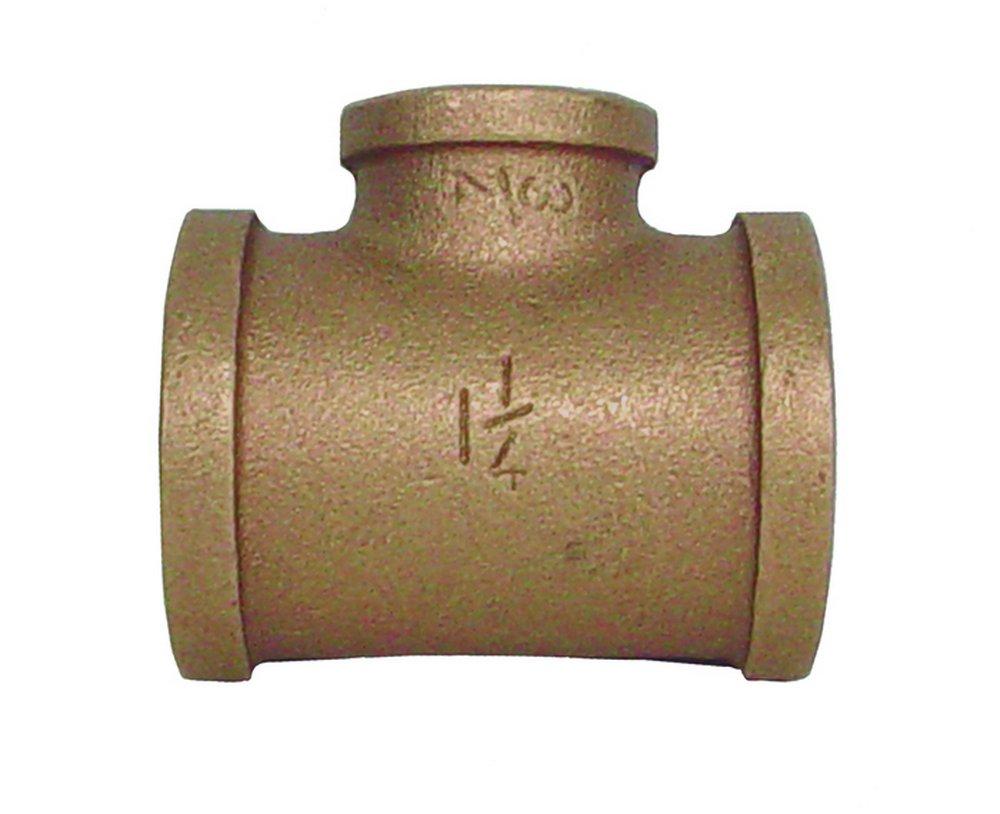 Legend Valve & Fitting Threaded Bronze Reducing Tee 