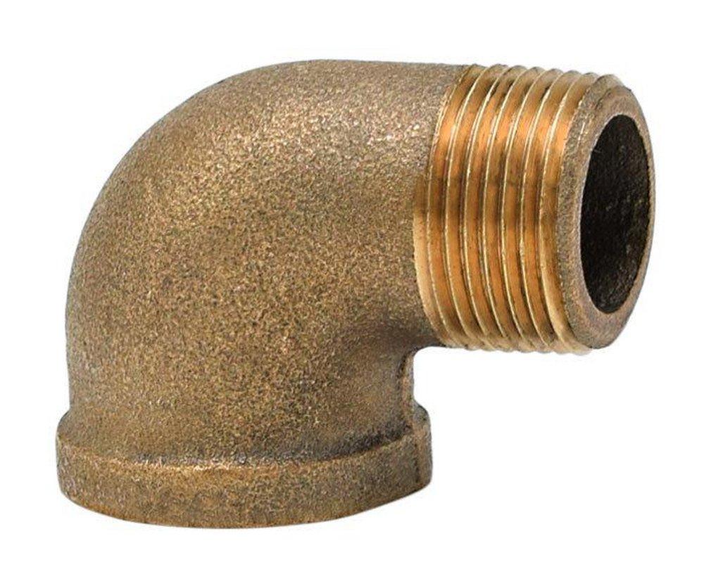 Legend Valve & Fitting Threaded Bronze 90 Degree Street Elbow 