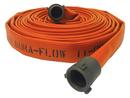 Abbott Rubber Co Inc Red 2-1/2 in. x 10 ft. Rubber Fire Hose Assembly 