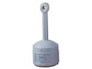 Justrite Pewter Grey Cigarette Butt Receptacle 