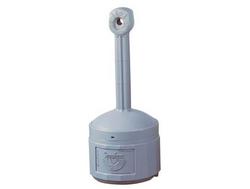 Cigarette Butt Receptacle in Pewter Grey