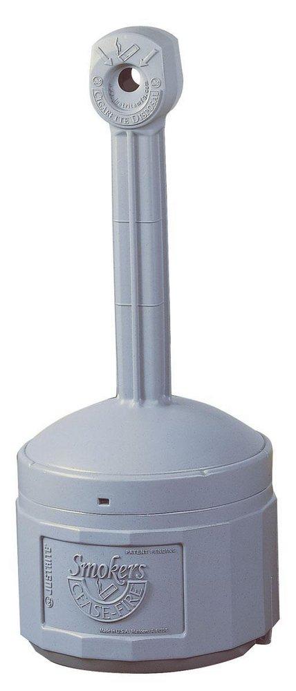 Justrite Pewter Grey Cigarette Butt Receptacle 