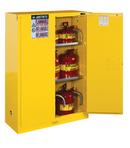 Classic Safety Cabinet Yellow 45 gal Self Close