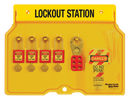 Master Lock Yellow Padlock Station 