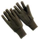 Brown Jersey All-Purpose Cotton Glove Large Dozen