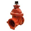 4 in. Slip x Flanged Ductile Iron Open Left Resilient Wedge Gate Valve