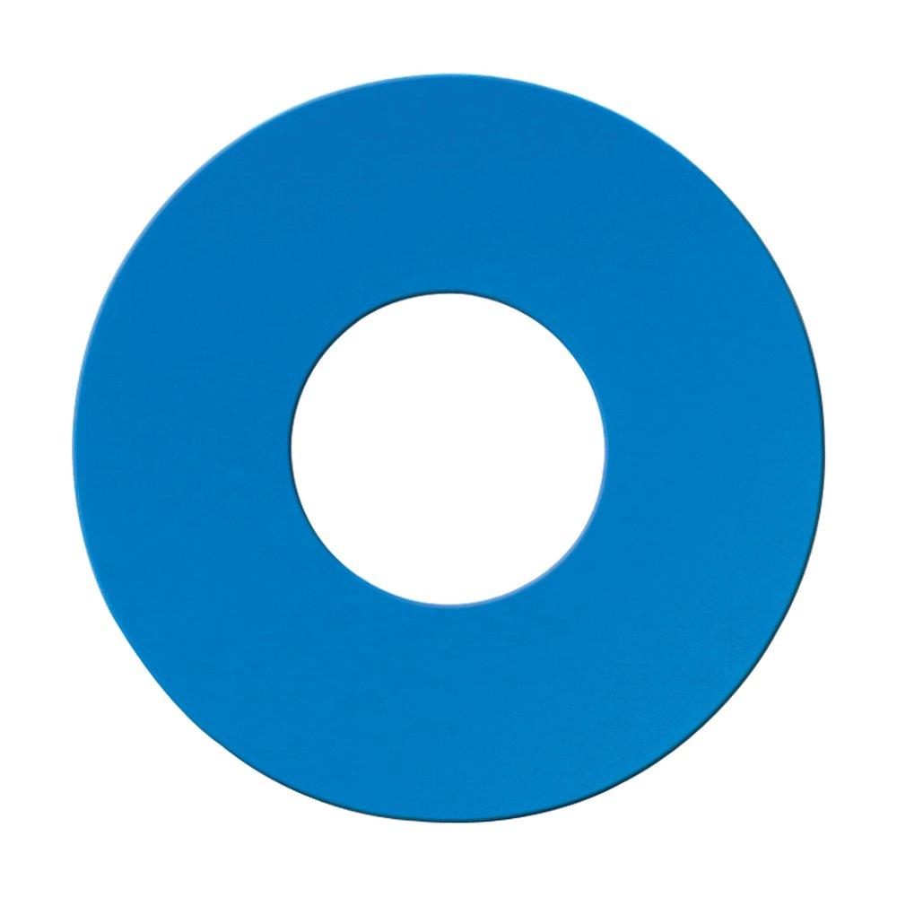 Pollardwater Hi-Viz Blue Hydrant Disk in Hi-Viz Blue 