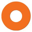 Pollardwater Hi-Viz Orange Hydrant Disk in Hi-Viz Orange 