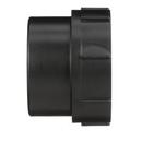 Black ABS DWV Fitting Cleanout Adapter 