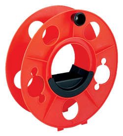 Heavy Duty Cord Reel in Orange Holds 150 ft - 16/3 125 ft - 14/3 & 100 ft - 12/3