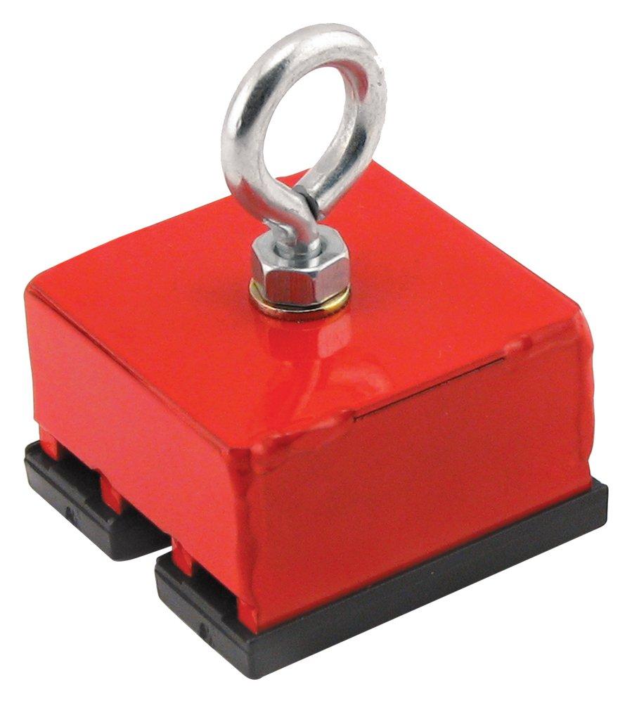 Master Magnetics Red Magnet with Eye Hook 