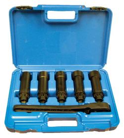 7/8 x 15/16 x 1-1/16 x 1-1/8 x 1-1/4 in. Socket Set