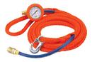 Blue 30 ft. Inflation Hose with Gauge Assembly 