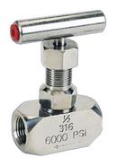 Accurate Valve Automation Stainless Steel FNPT Needle Valve 