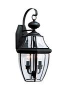 Visual Comfort & Co. Generation Lighting Black 20-1/2 x 10 in. 40W 2-Light Outdoor Wall Lantern 