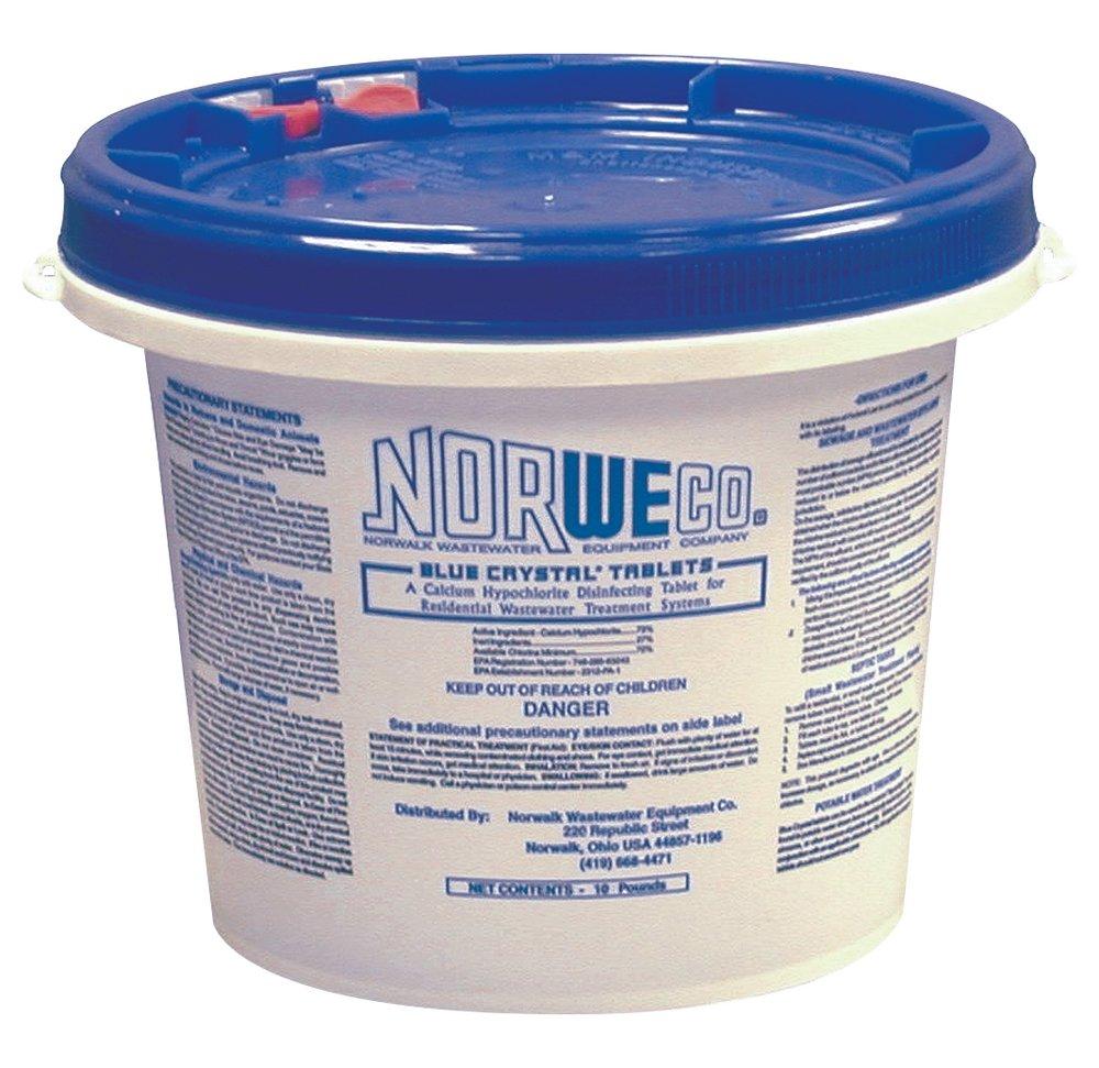 NORWECO White Calcium Hypochlorite Tablets 