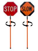 VizCon Red 24 x 24 in. Aluminum Reflective Sign 