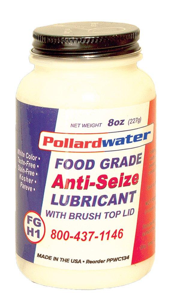 Pollardwater White Food Grade Anti-Seize Brush Top Can 