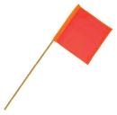 18 x 18 in. Polyester Mesh Safety Flag in Orange