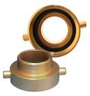 1-1/2 in. FNST x 1-1/2 in. MNPSH Brass Hydrant Adapter Pin Lug