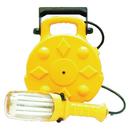 Yellow 26W Fluorescent Work Light with Single Outlet 
