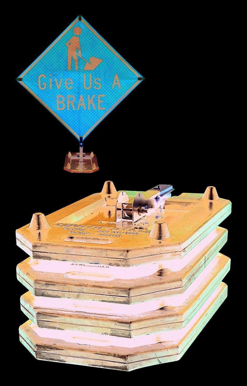 VizCon Rubber Base Sign Stand 