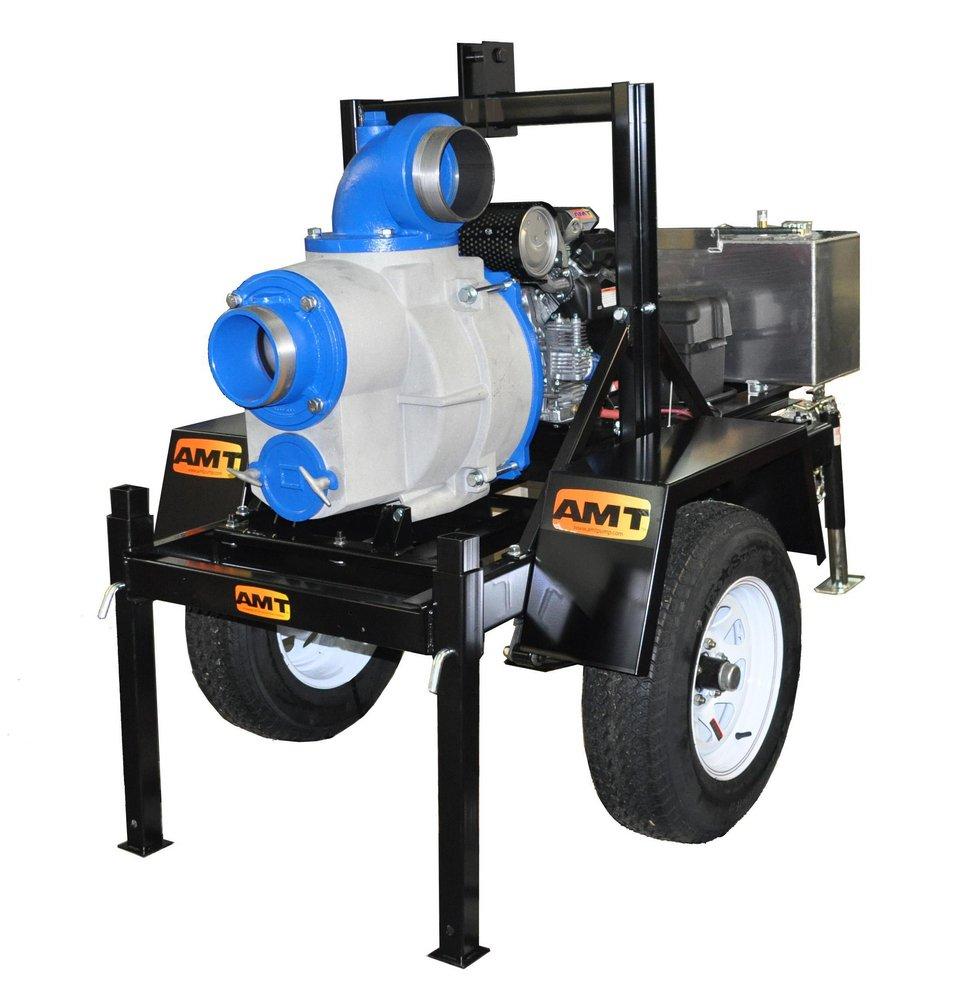AMT TRASH PUMP 6 24 HP HONDA V-TWN 