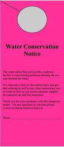 Fireball Fuchsia 8-1/2 in. x 3-3/4 in. Door Hanger 