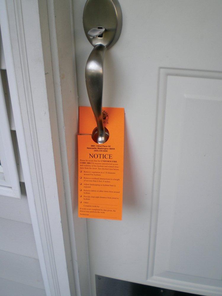 Smoke Testing Notification Door Hanger (100 pack)