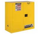Classic Safety Cabinet Yellow 30 gal Manual Close