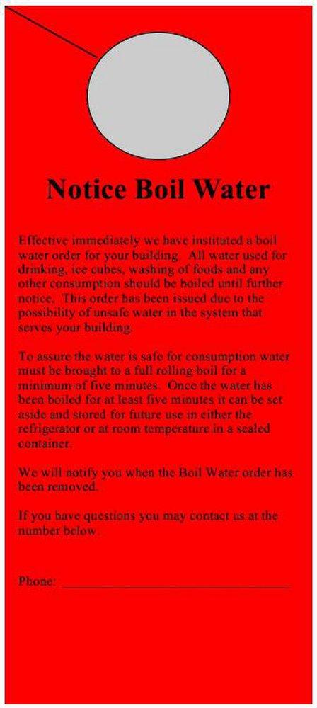 Rocket Red 8-1/2 in. x 3-3/4 in. Door Hanger 