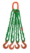 Lift-All&reg; Green Bridal Quad Sling 