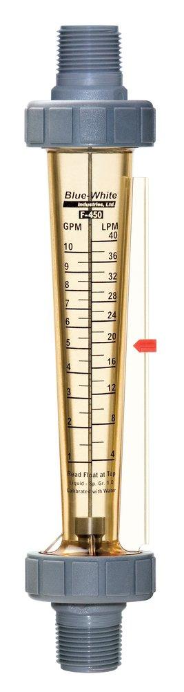 FNPT Polysulfone In-Line Variable Area Flow Meter 