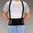 Black BACK SUPPORT X-LG - 44-48 SPANBAK 