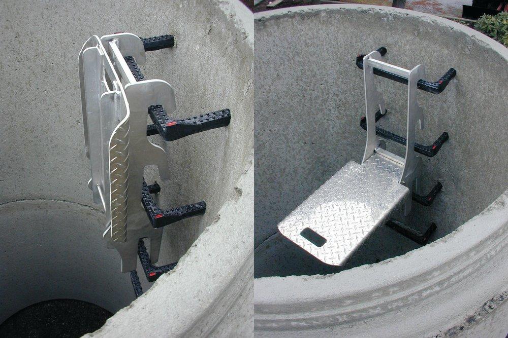Manhole Step Platform 