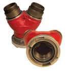 4 in. FNST x 2-1/2 in. MNST (2x) Aluminum Hydrant Wye