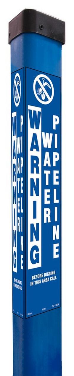 66 in. Marker in Blue