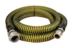 3 in. x 20 ft. PVC Tubing in Black, Yellow