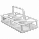 Bel-Art Products Polypropylene Biological Oxygen Demand 8-Bottle Carrier 2 Pack 