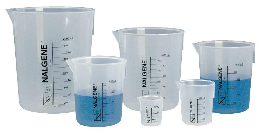 Thomas Scientific Polypropylene Griffin Beaker 6 Pack 