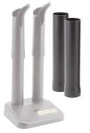 Peet Shoe Dryer Black Boot Extension Attachments in Black 