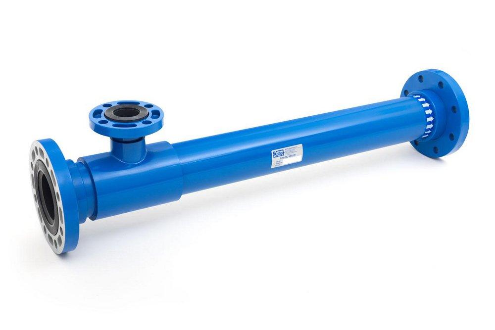 Koflo Corporation Flanged PVC Static Mixer with Injector 