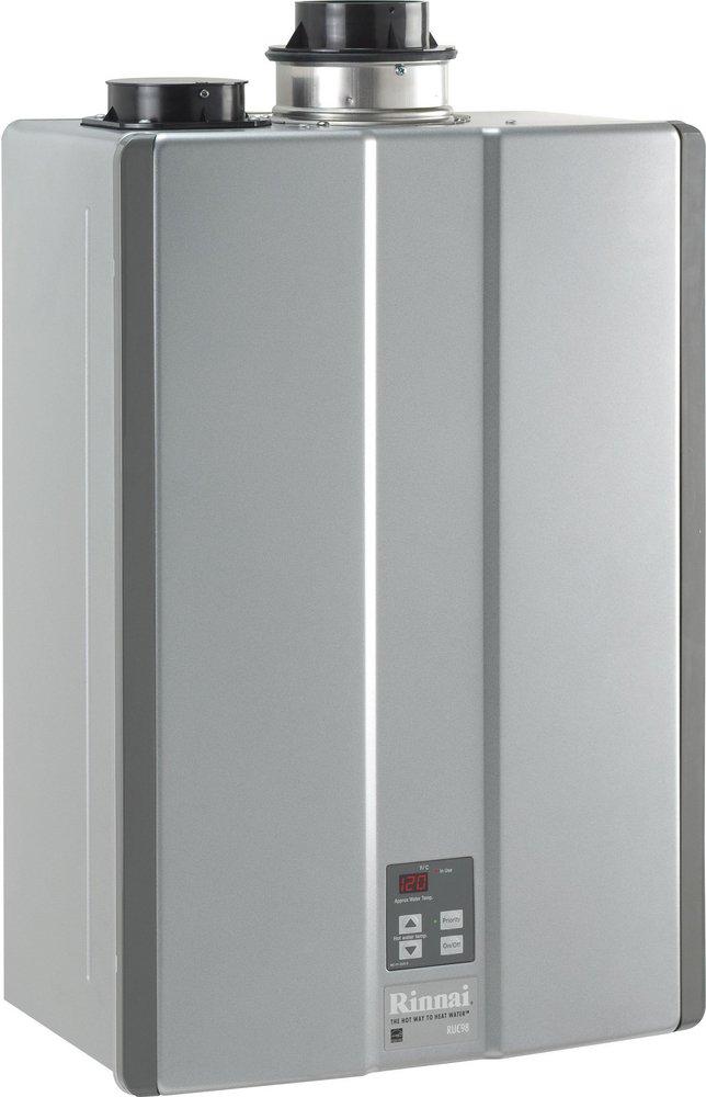 Rinnai Silver 199 MBH Indoor Condensing Tankless Water Heater 
