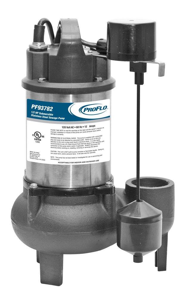 PROFLO® 2 in. 120V 12A Cast Iron Sewage Pump 