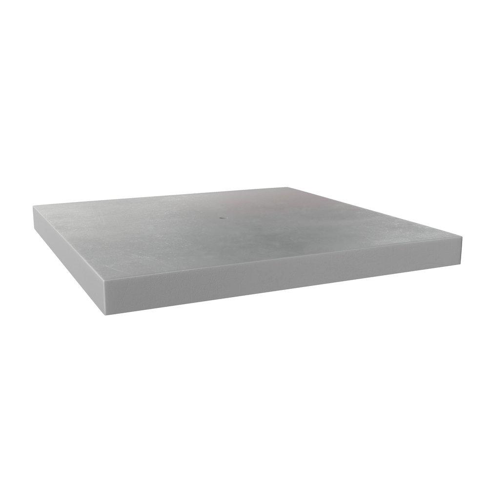 PROSELECT&reg; Grey Equipment Pad Plastic 