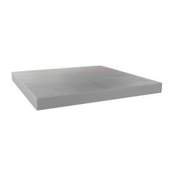 24 in. x 24 in. x 2 in. Plastic Equipment Pad - Grey